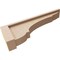 Ekena Millwork 3"W x 18"D x 6"H Thin Bryant Rough Cedar Woodgrain TimberThane Corbel, Primed Tan CORUR03X18X06BRYRCPR - alternate 5